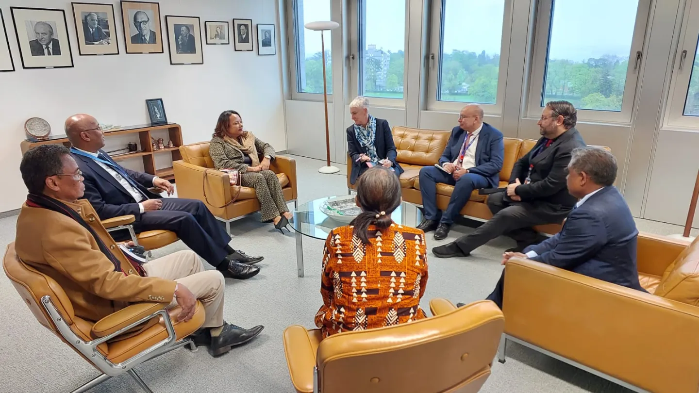 Les mandants tripartites de Madagascar en discussion avec les partenaires techniques et financiers au Forum VZF à Genève 2024