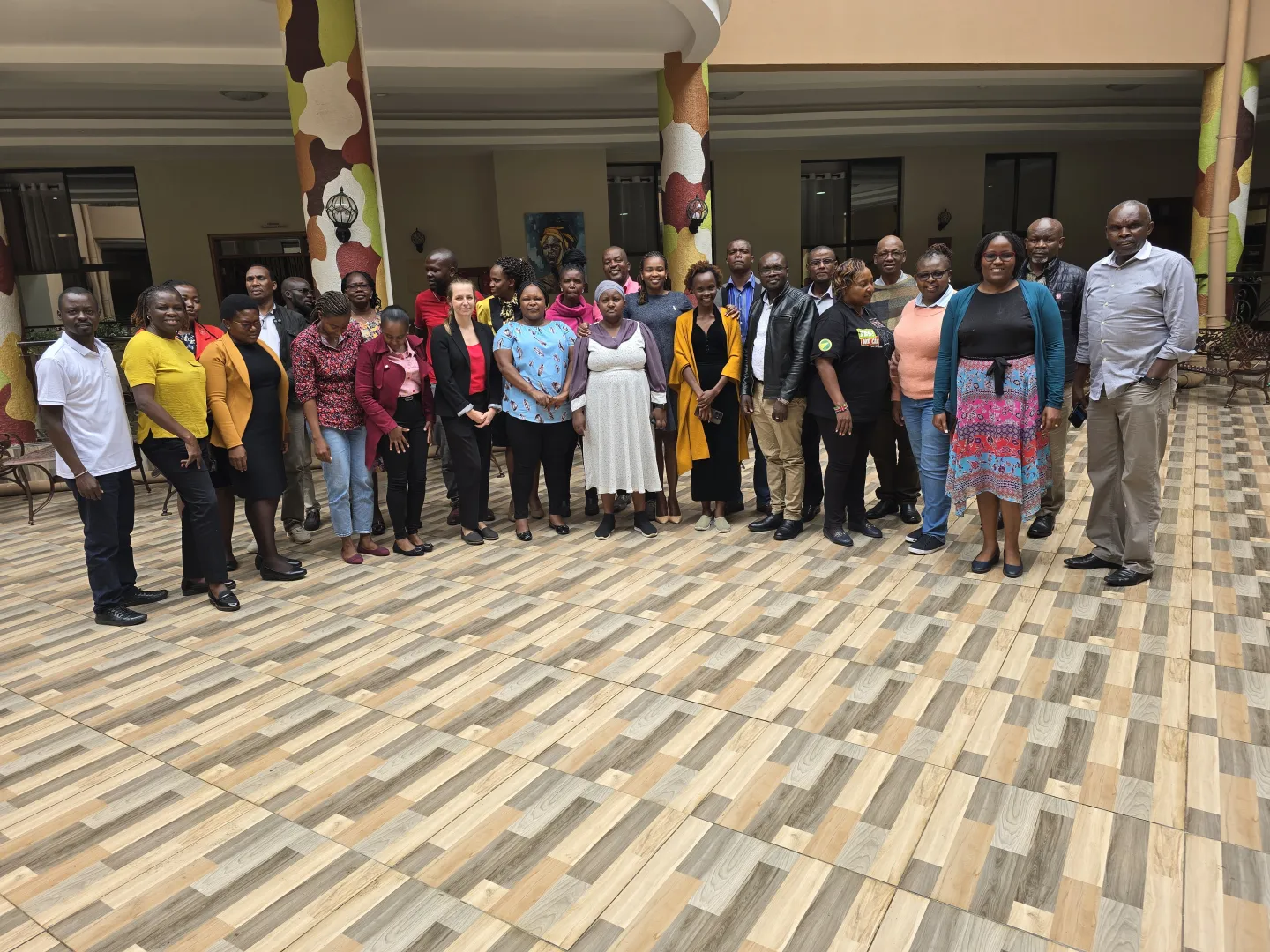group of people in kenya