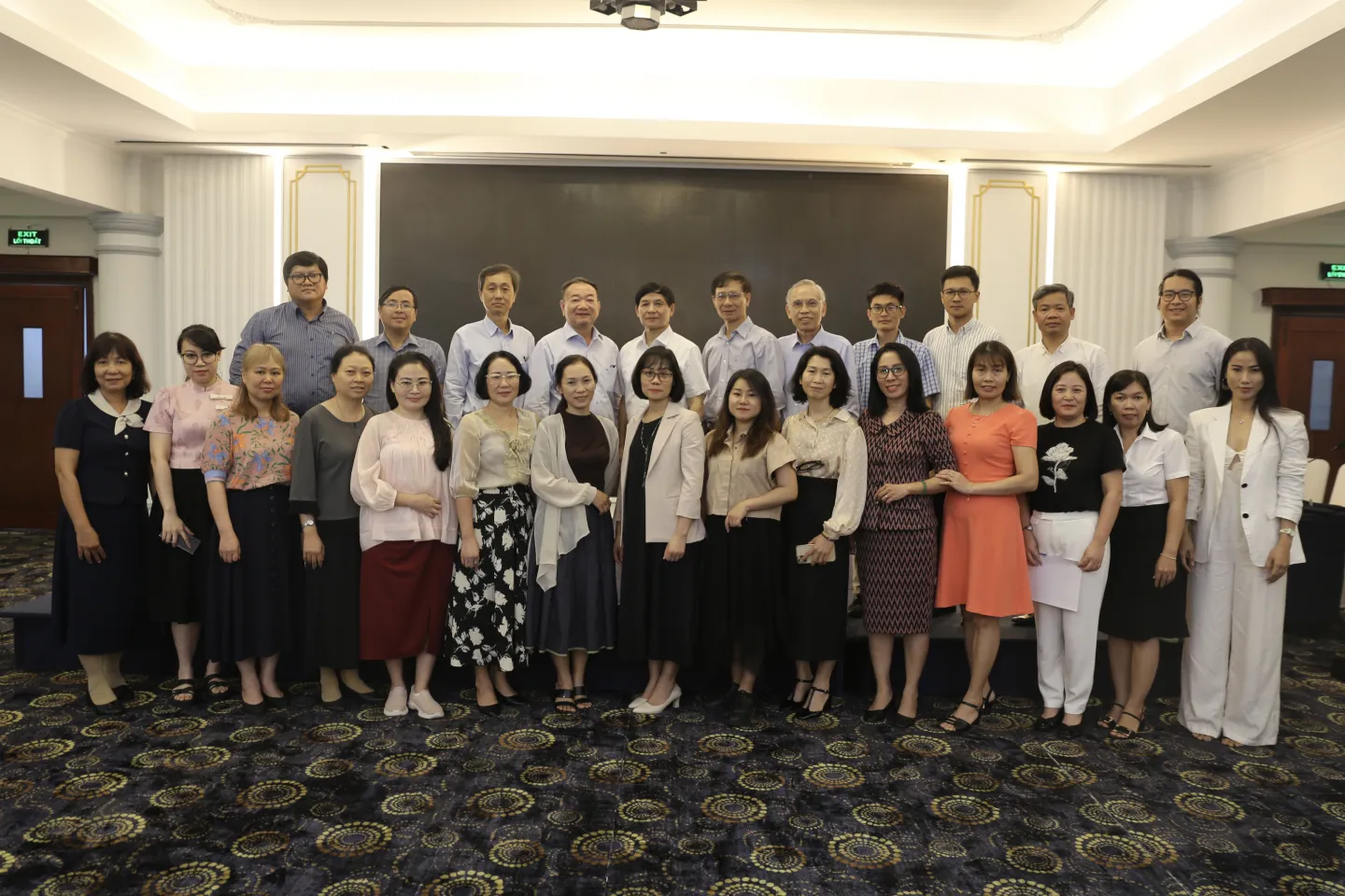 Participants at STED technical meeting in Ho Chi Minh City 