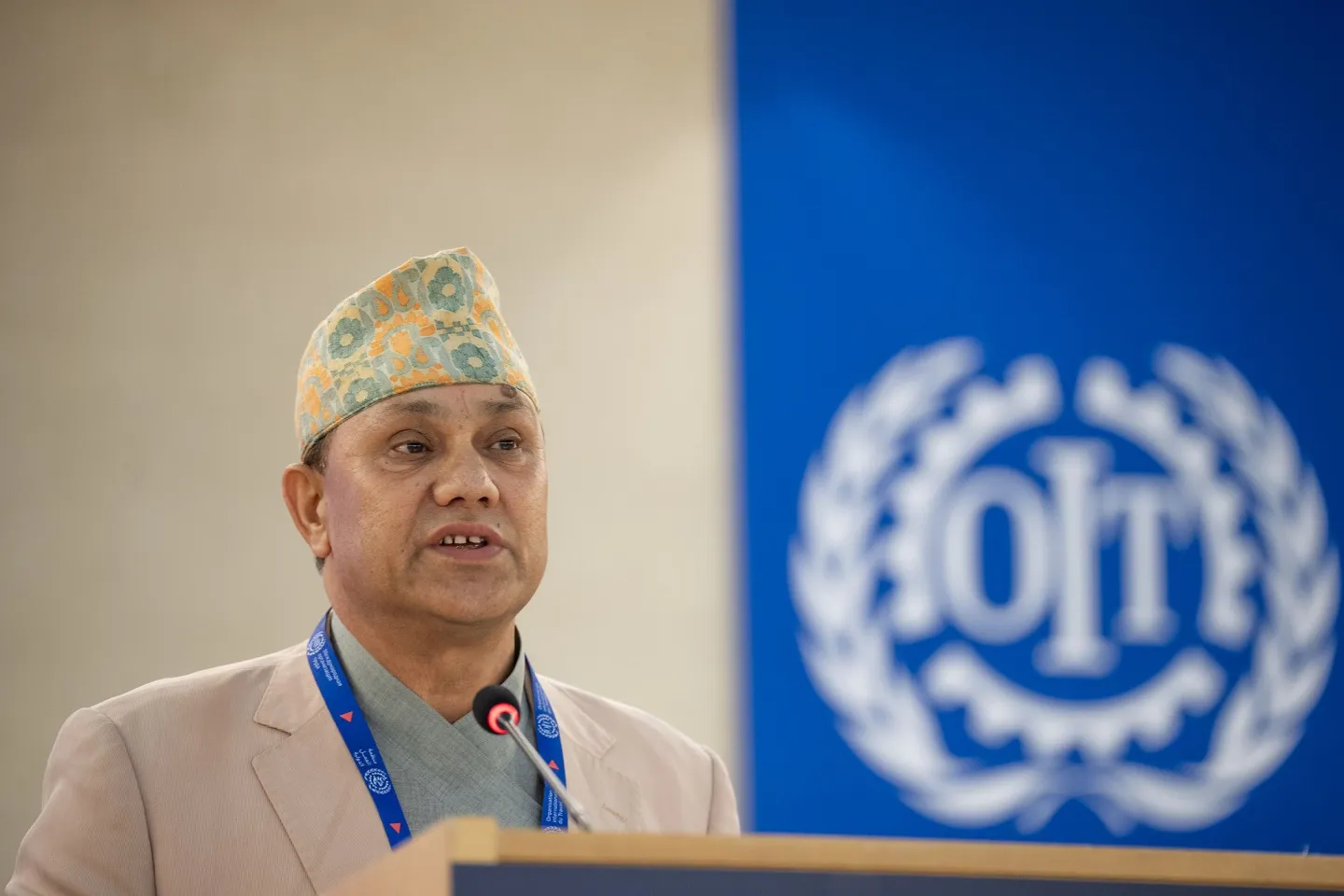 President, Joint Trade Union Coordination Centre and Nepal Trade Union Congress, Mr Yogendra Kumar Kunwar