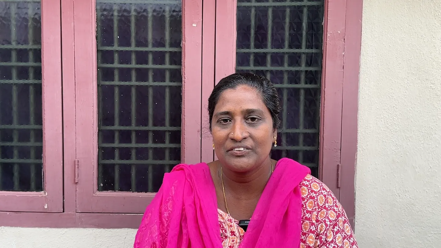 Swaroopa Rani, returnee migrant domestic worker