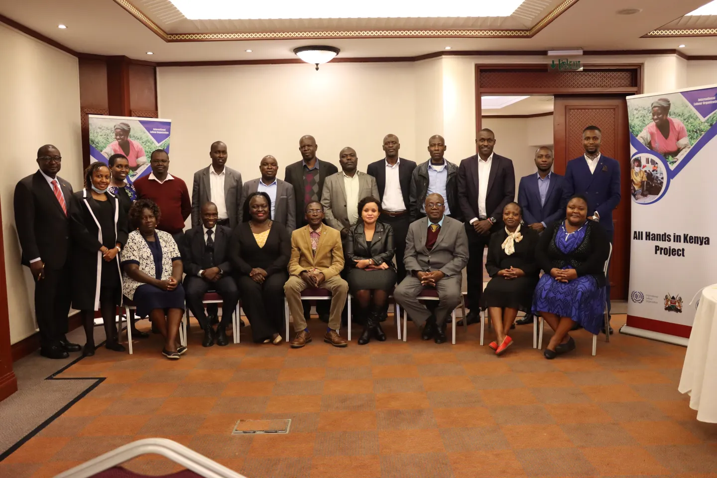 Tripartite Member during the conference