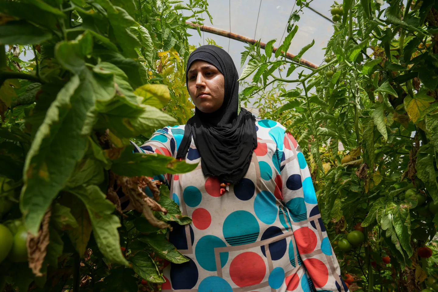 refugee woman