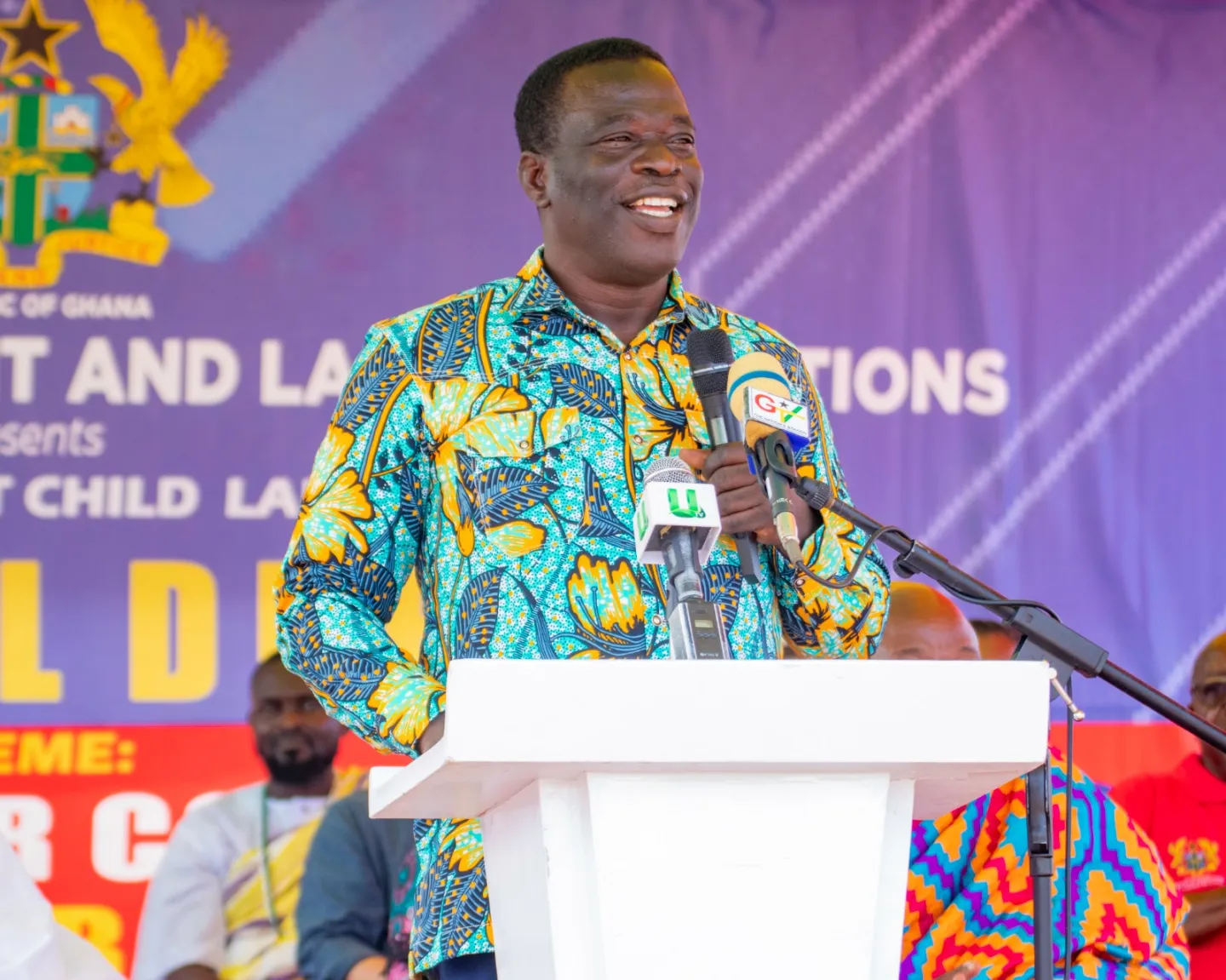 Minister gives an opening speech