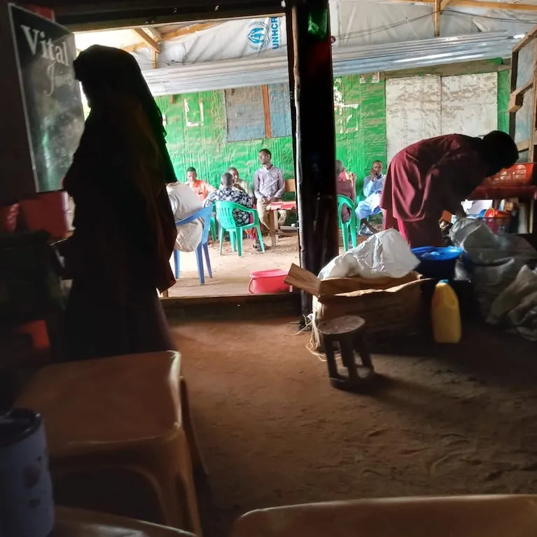 women inside shop in kenya