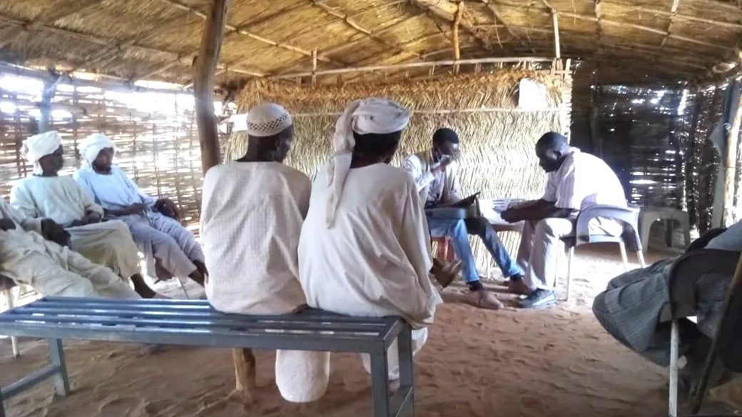 counsellor with the villagers