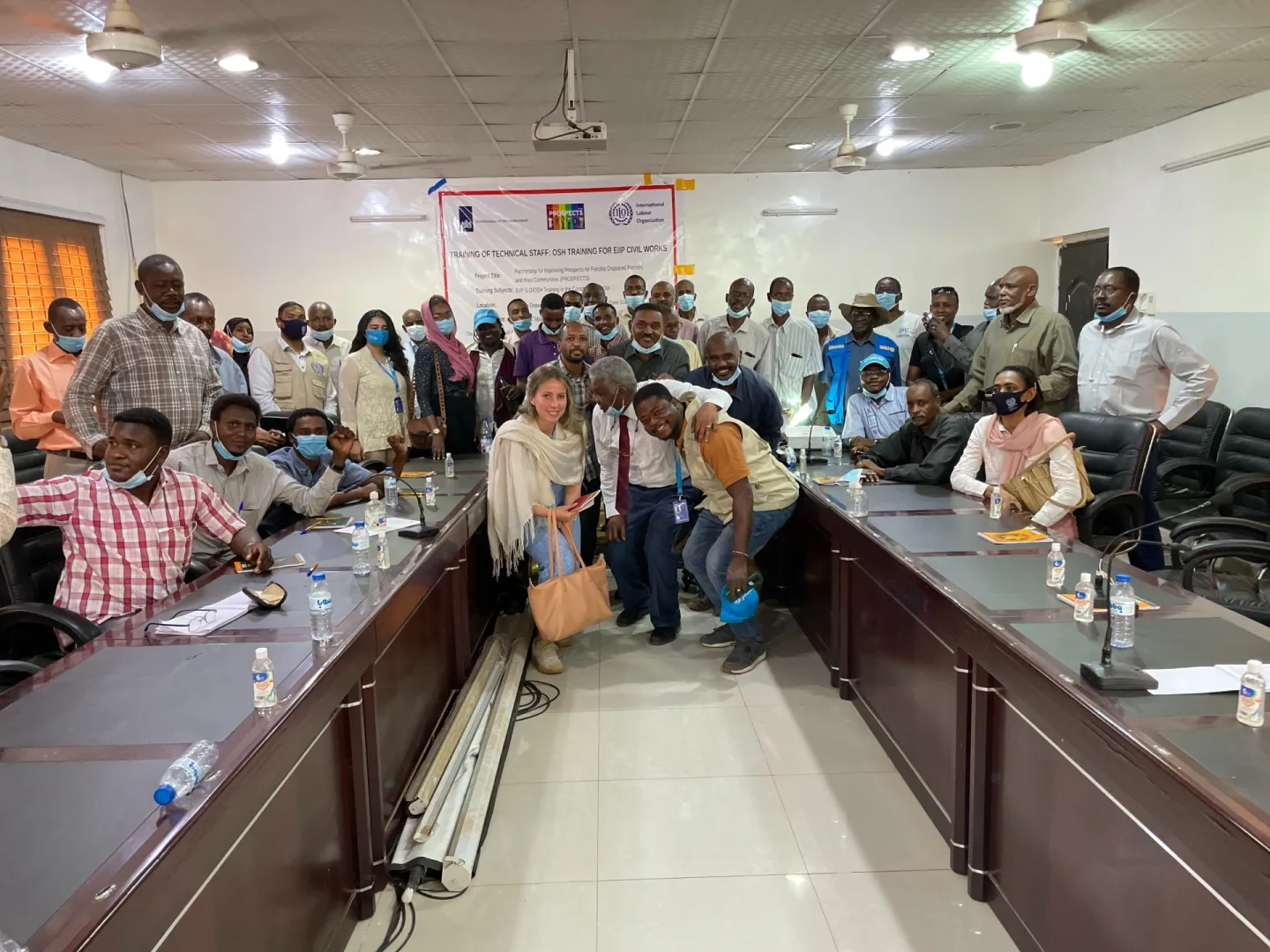 group photo in sudan