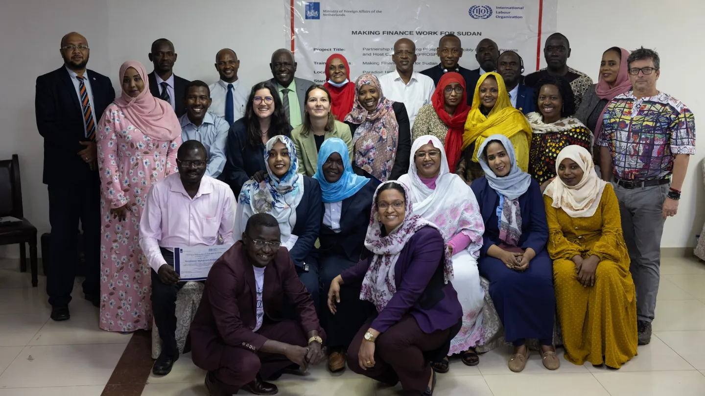 group photo in sudan