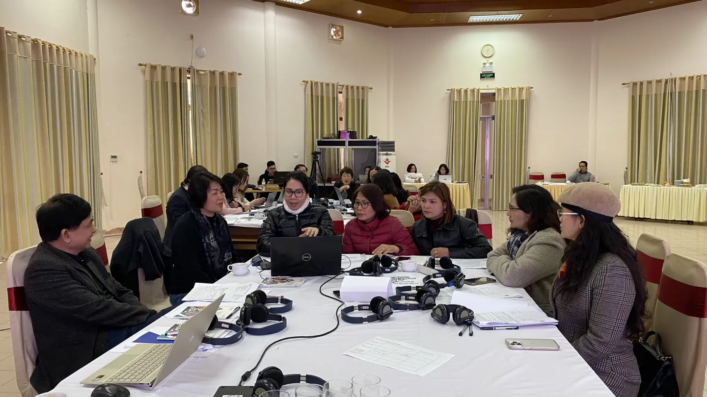 Each discussion group was diverse, consisting of participants from the industry and education and training institutions.