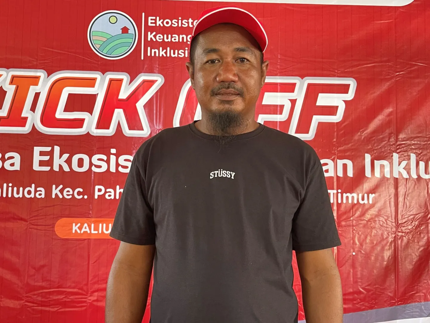 Efran Pradana, a seaweed famer in East Sumba, Indonesia.