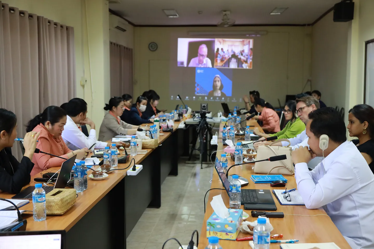 LSSO and ILO discuss the amendment of the Law on Social Security, Lao People's Democratic Republic