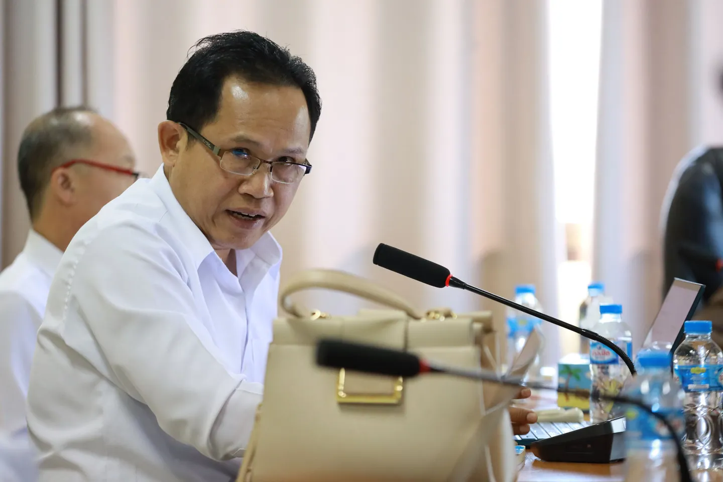 Thongphanh Xayyalath shares insights on the Social Security Law, Lao People's Democratic Republic