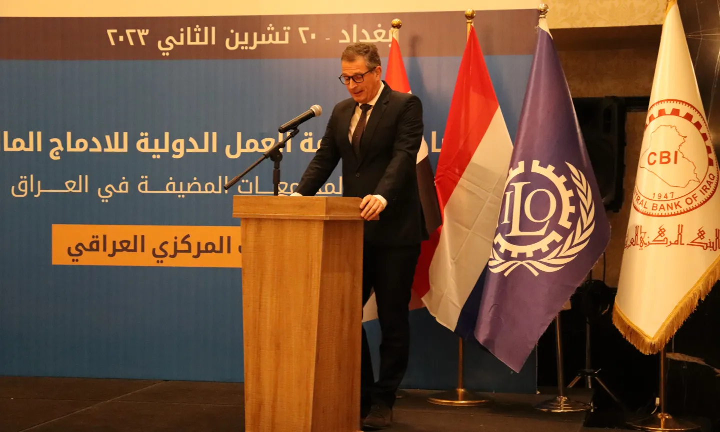 Jacob Wiersema, Chargé d'affaires, Embassy of the Kingdom of the Netherlands in Iraq 