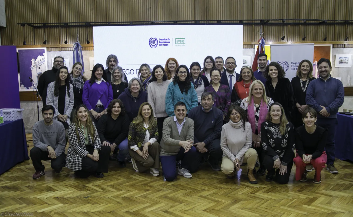 Referentes técnicos nacionales y provinciales en el Taller sobre Trabajo Adolescente Protegido en Argentina