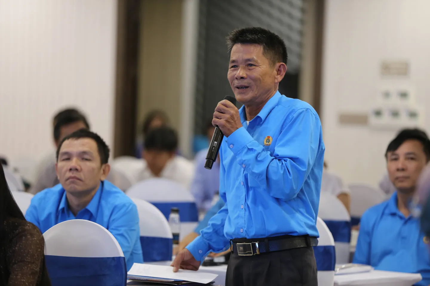 Boat owner Nguyen Thanh Bi from Quang Ngai province shares his experience regarding labour contracts.