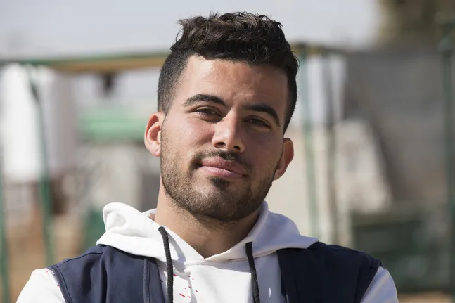 Man posing for the camera