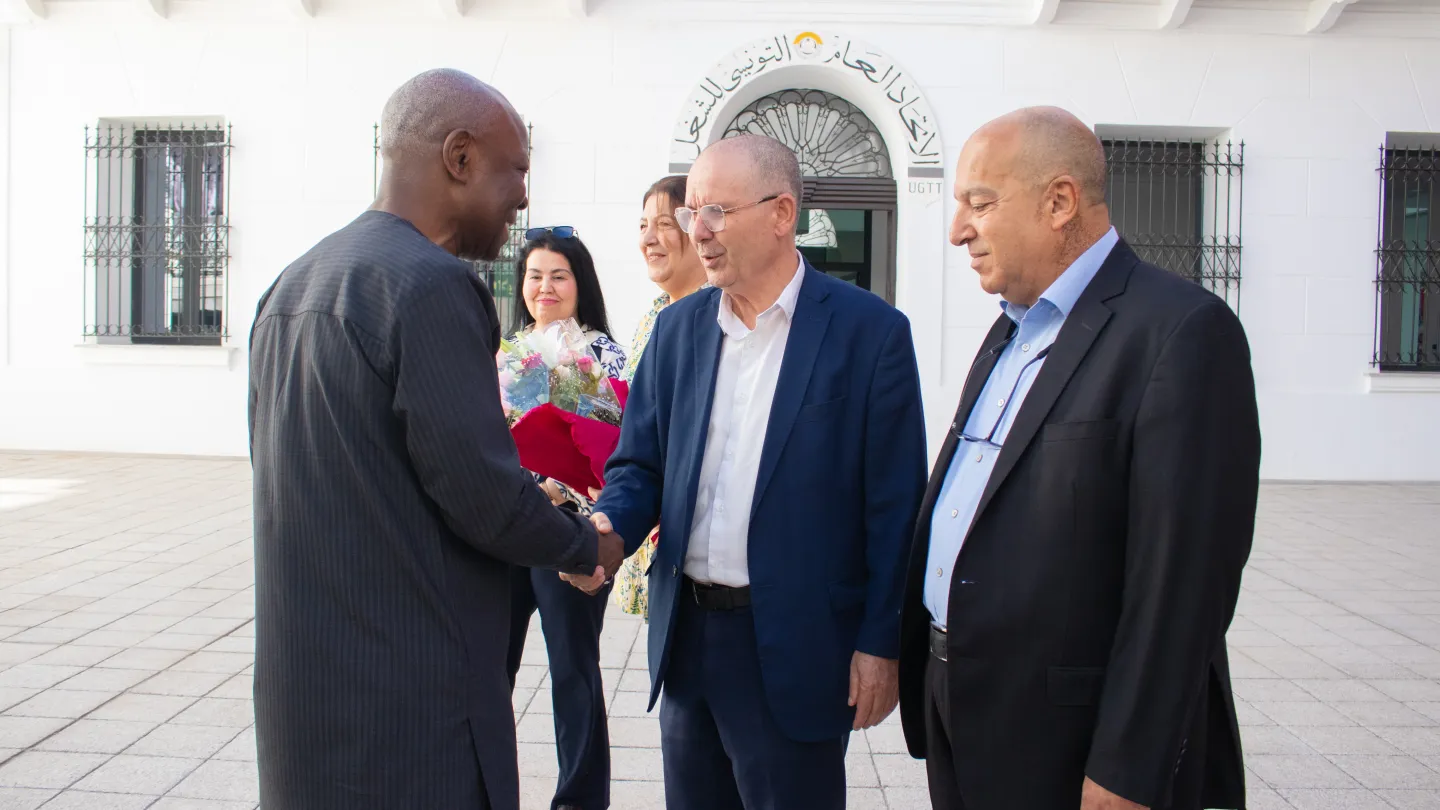 Visite du Directeur General de l'OIT en Tunisie