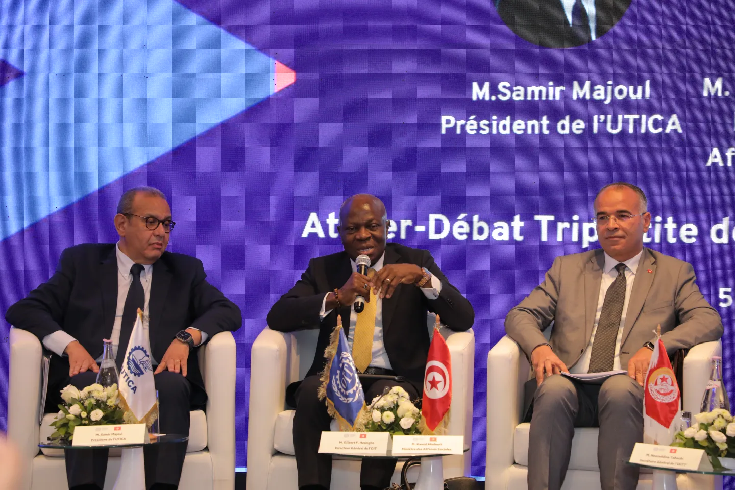 Visite du Directeur General de l'OIT en Tunisie