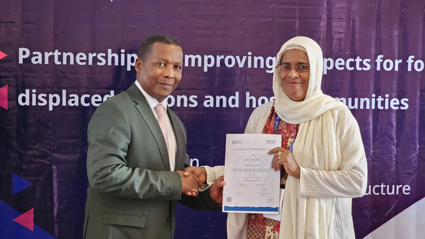 Mastoura Hamid Bushra, General Manager with Sudan Minister of Labour 