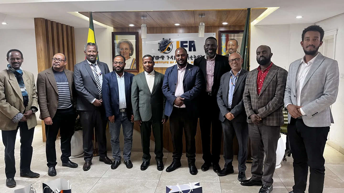 Dicussion on possile partnership with the Institute of Foreign Affairs -IFA