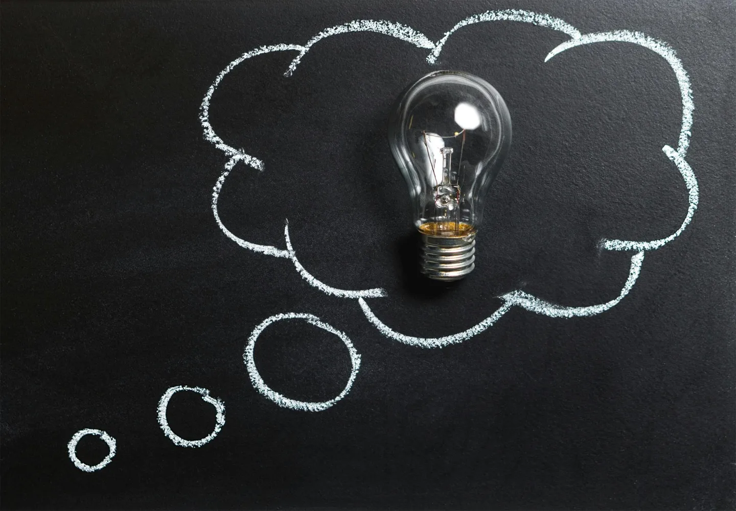 Ideas representation lightbulb