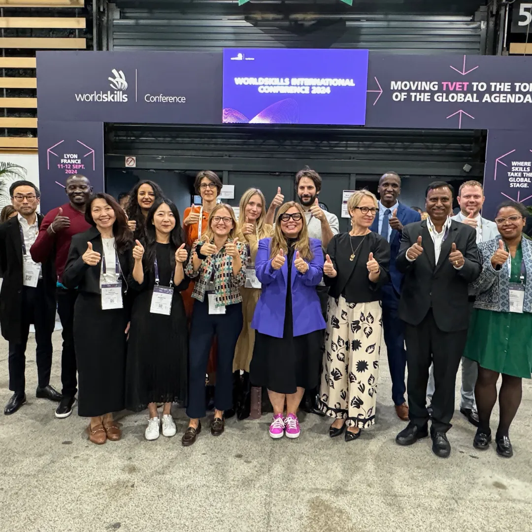 ILO Skills Branch team in the WorldSkills conference.