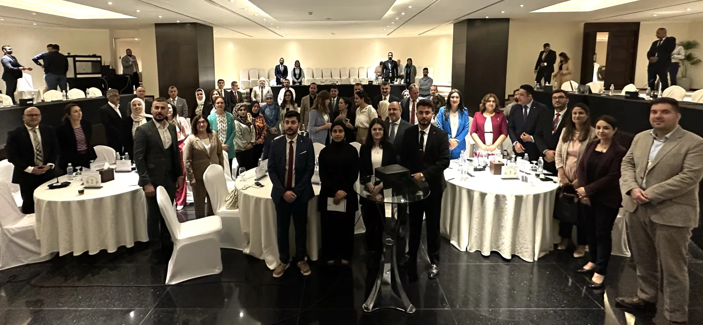 Participants at the launch event of the second phase of the PROSPECTS partnership in Iraq 
