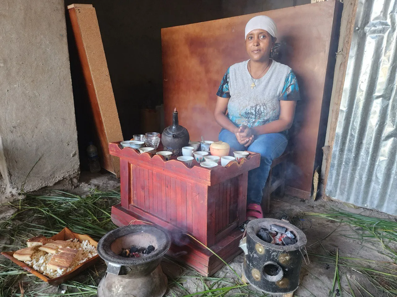 After returning to Ethiopia, Yehualashet heard about the Start and Improve Your Business (SIYB) training program and enrolled