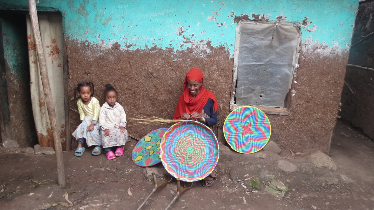 Amane Adem, a 29-year-old woman from Asella in Ethiopia's Oromia region
