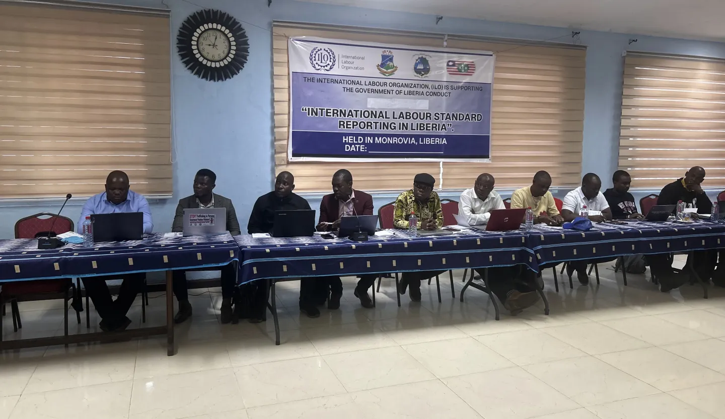 Session during the Capacity building workshop held in Liberia from Aug 13 - 14 2024