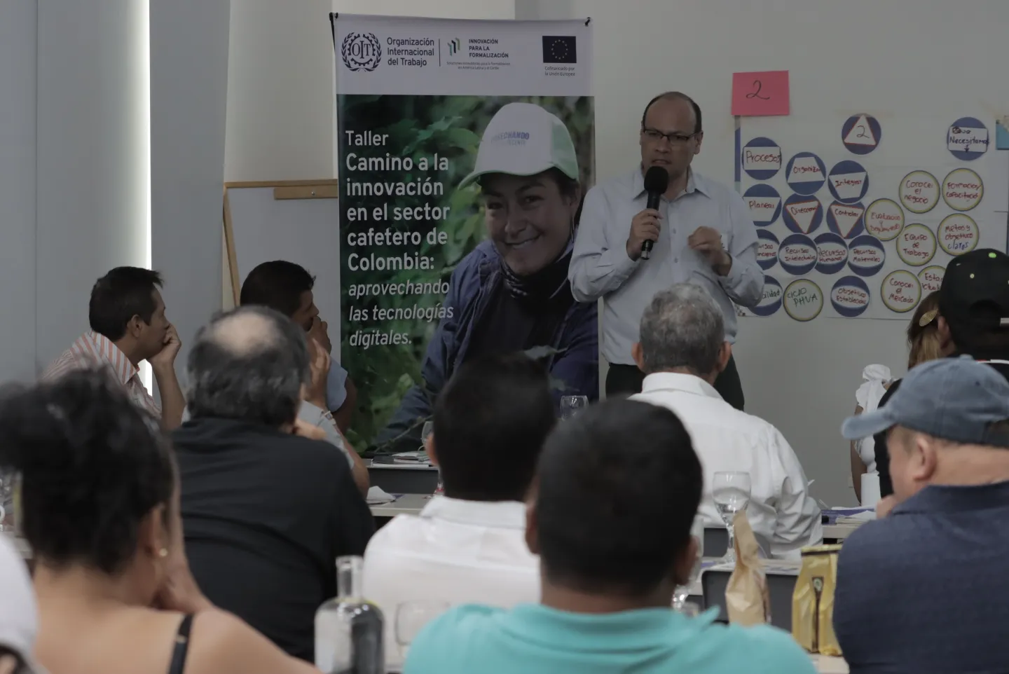 Juan Manuel García, coordinador del Proyecto Soluciones Innovadoras para la formalización en América Latina y el Caribe de la OIT, cofinanciado por la Unión Europea