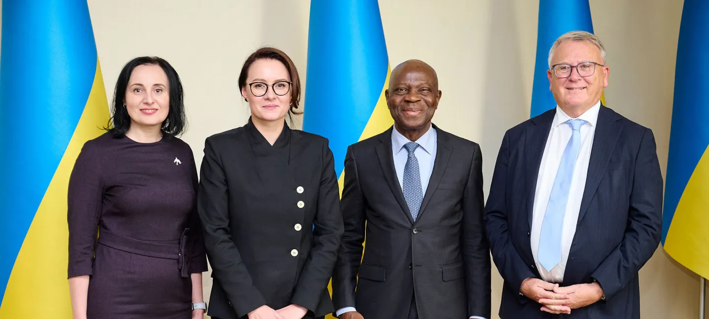 ILO Director-General's visit to Ukraine, October 2024