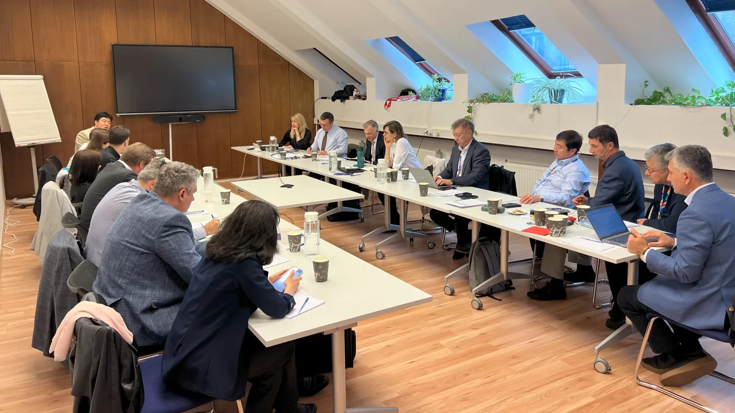 ILO team for Eastern Europe and Central Asia discussion during the Programming meeting on 3 October 2024