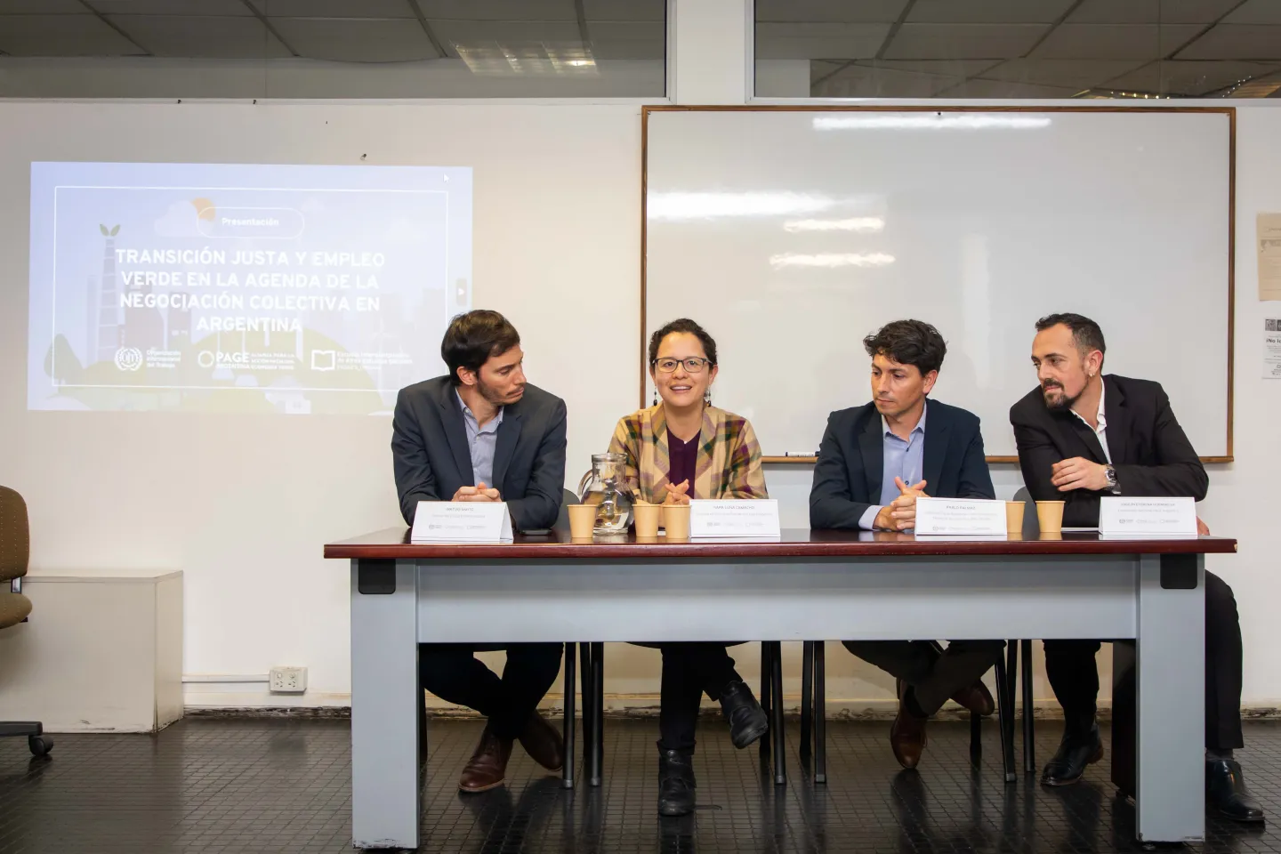 Panel de cierre del curso de negociación colectiva y transición justa