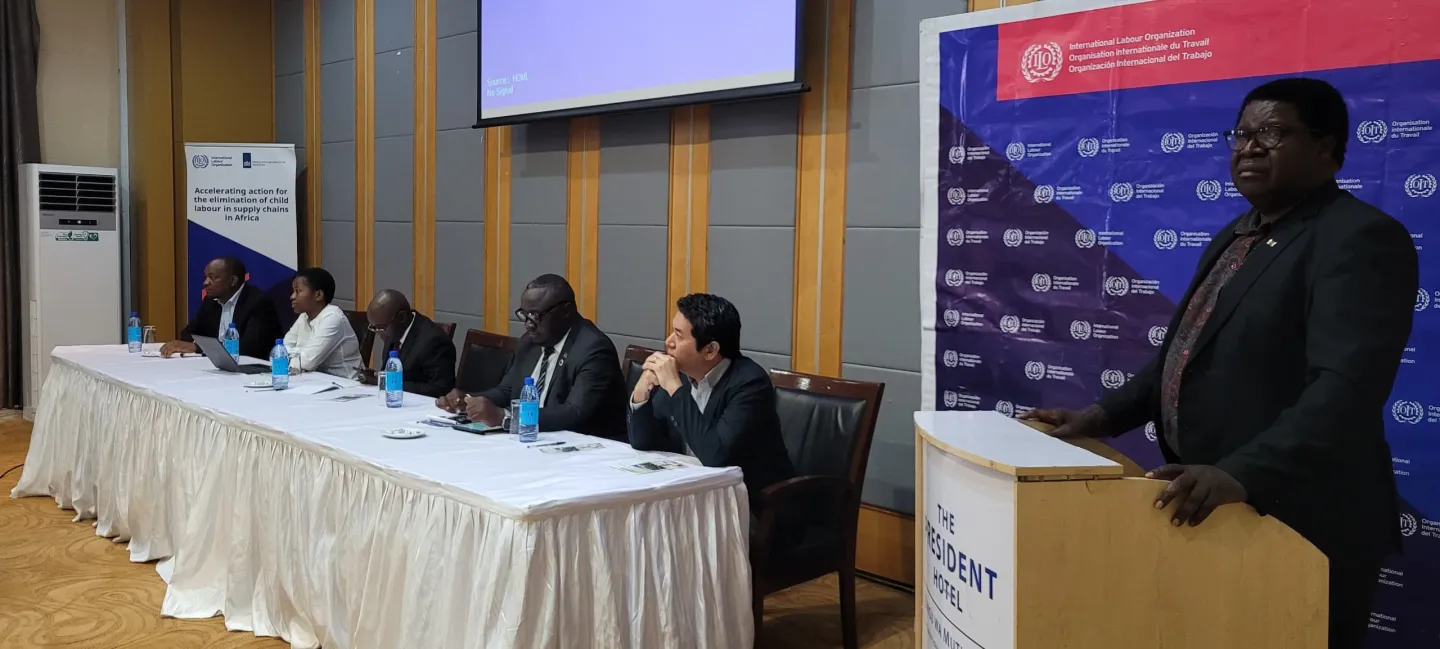 Panellist seat in front of a group to provide speeches