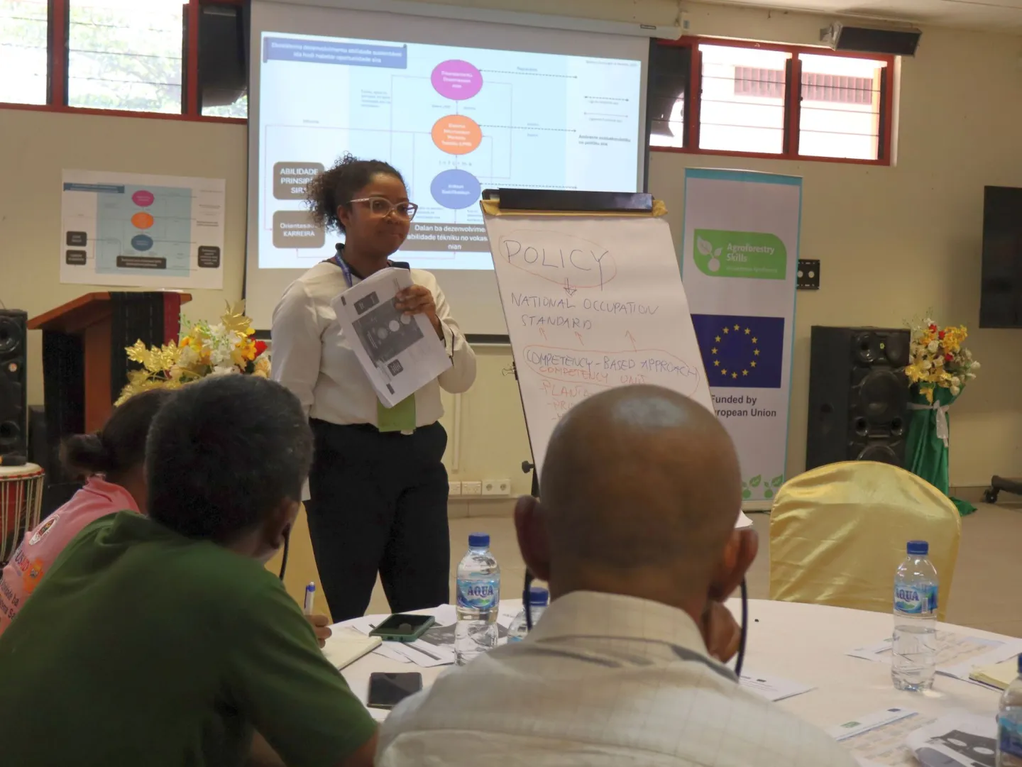 The training on institutionand management for TVET in Timor-Leste 