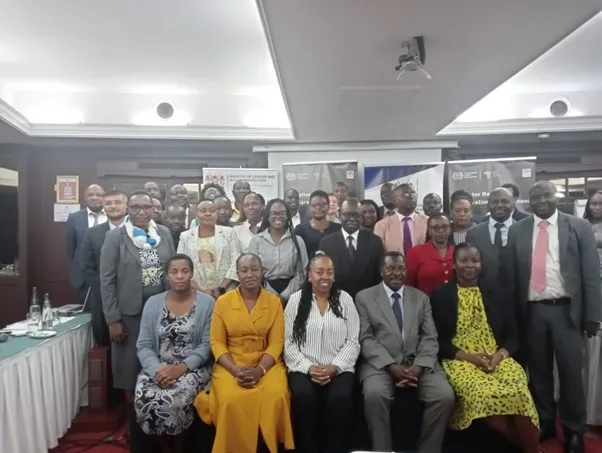 Group photo of meeting participants in Kenya