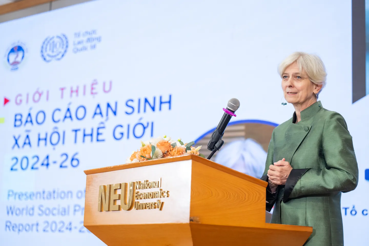 Bà Ingrid Christensen, Giám đốc Văn phòng ILO tại Việt Nam