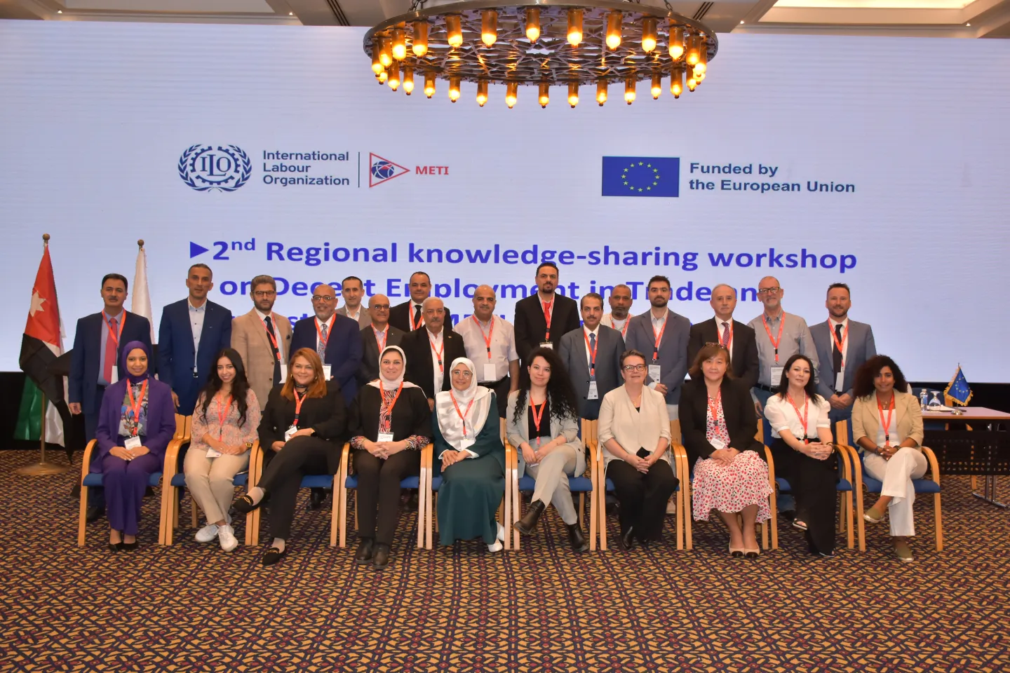 Participants in Knowledge Sharing Workshop in Jordan