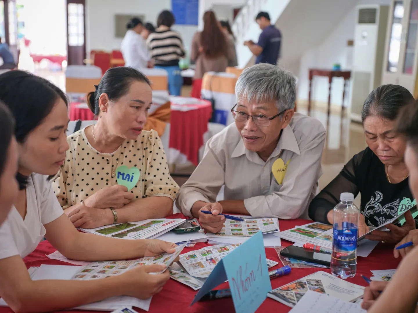  The participants, who are of different ages, showed high levels of engagement, actively joining discussions with both each other and the lecturers with enthusiasm.