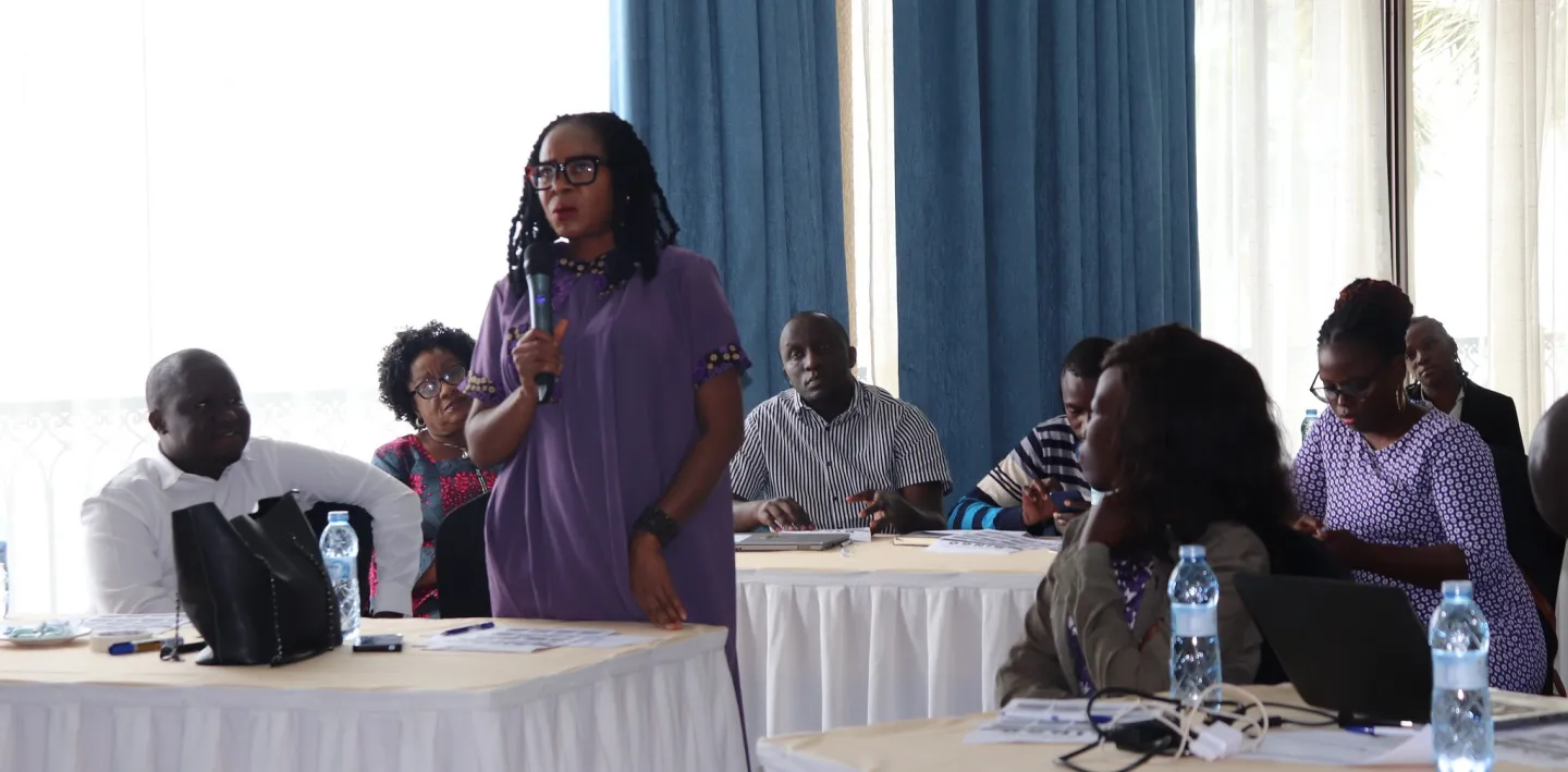 Ekaette participates actively in the training