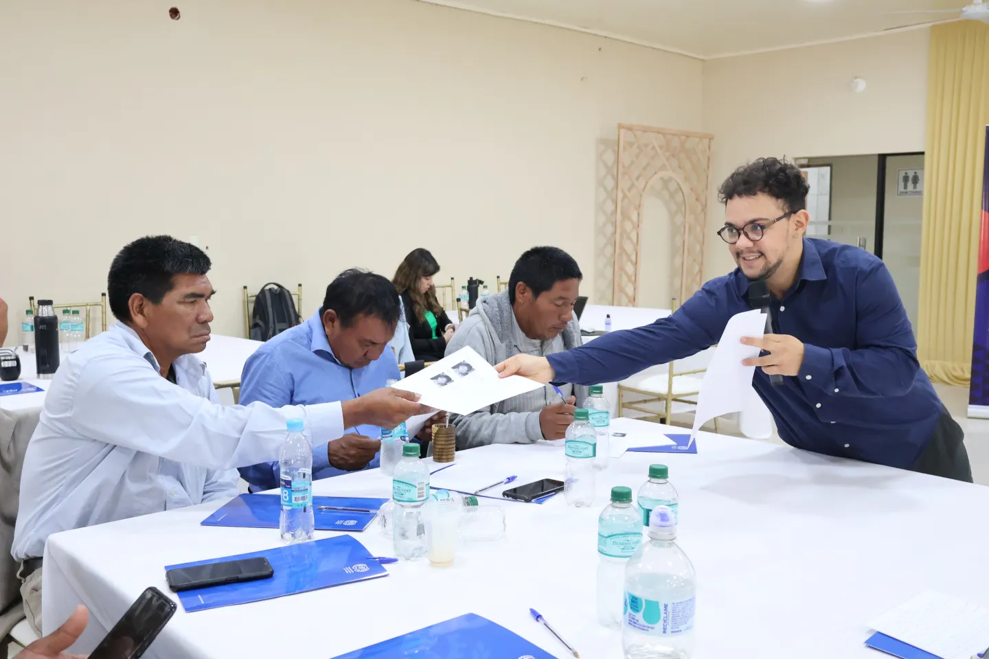 Participantes en taller de formación en Boquerón