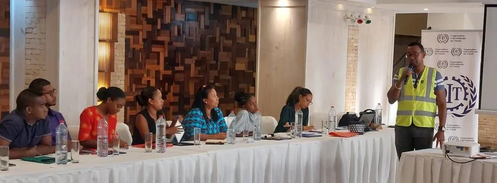 uUne présentation du groupe Maritine MSC qui a parlé de la logistique pour respecter la chaîne du froid pour l’exportation des fruits et légumes