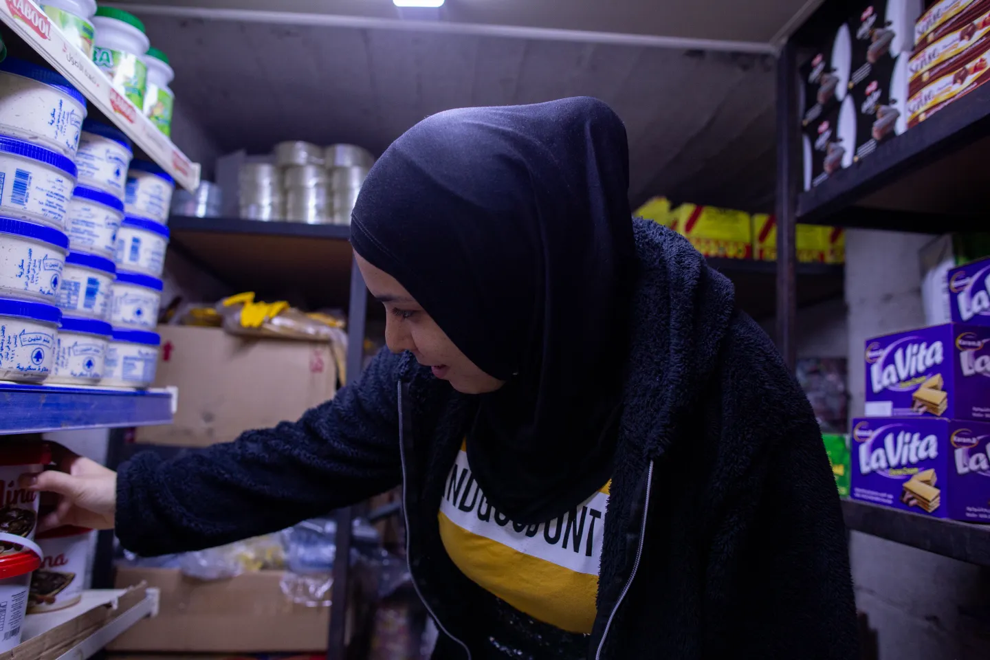 woman in a shop