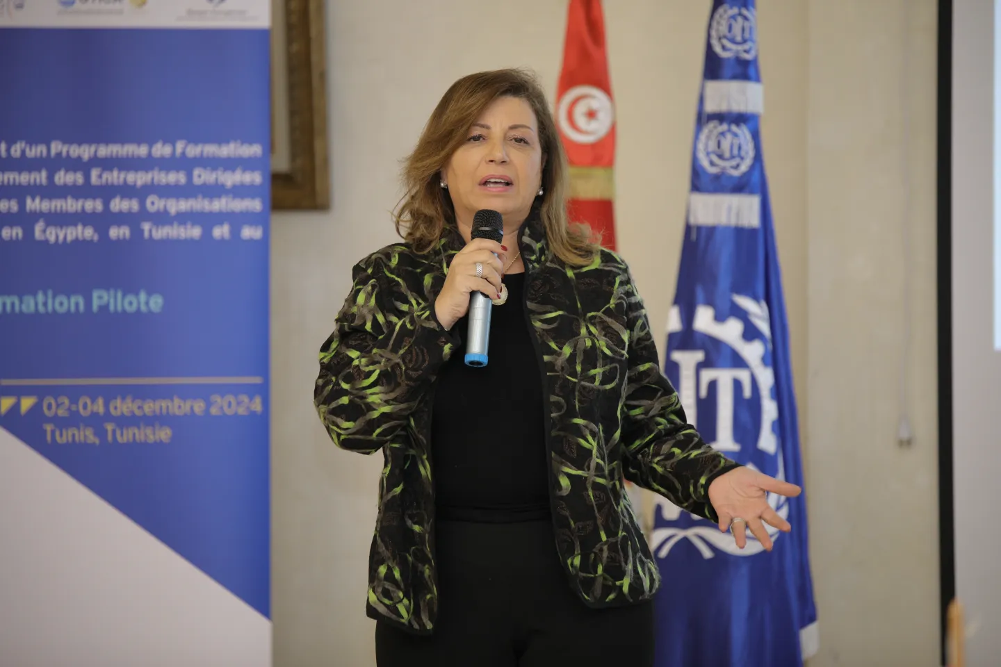 Mme Leila Belkheiria Jabeur, Présidente de la CNFCE