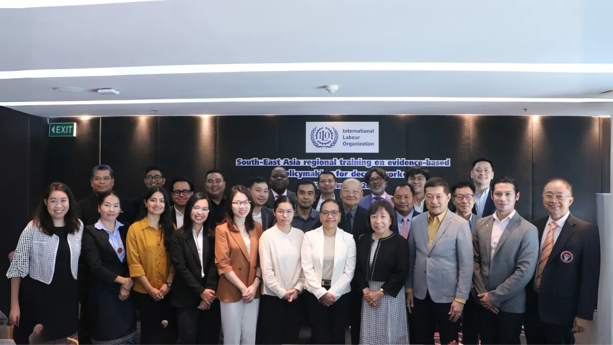 Participants of the Southeast Asia Regional Training on Evidence-Based Policymaking for Decent Work and Social Justice