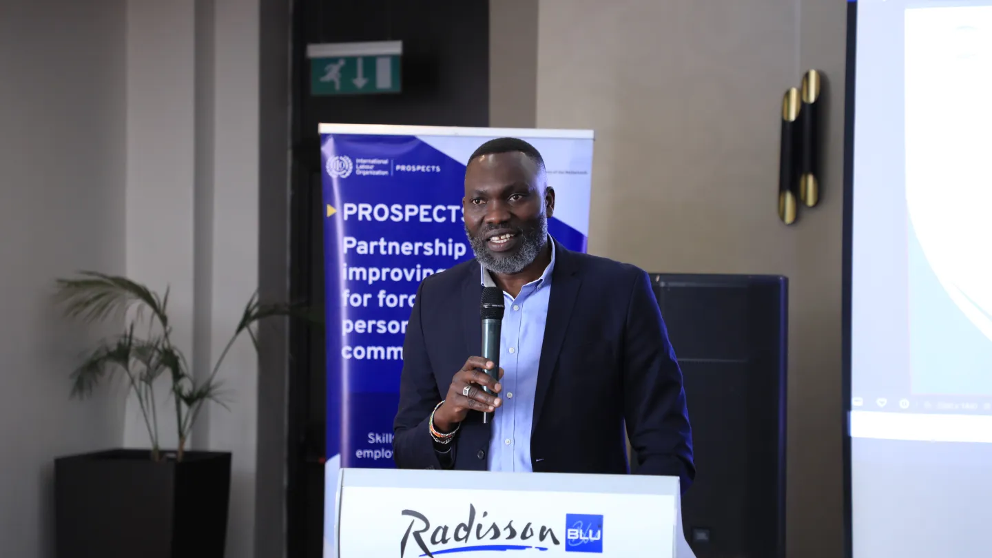 Stephen OPIO, ILO PRIOSPECTS Chief Technical Advisor for Ethiopia and Sudan