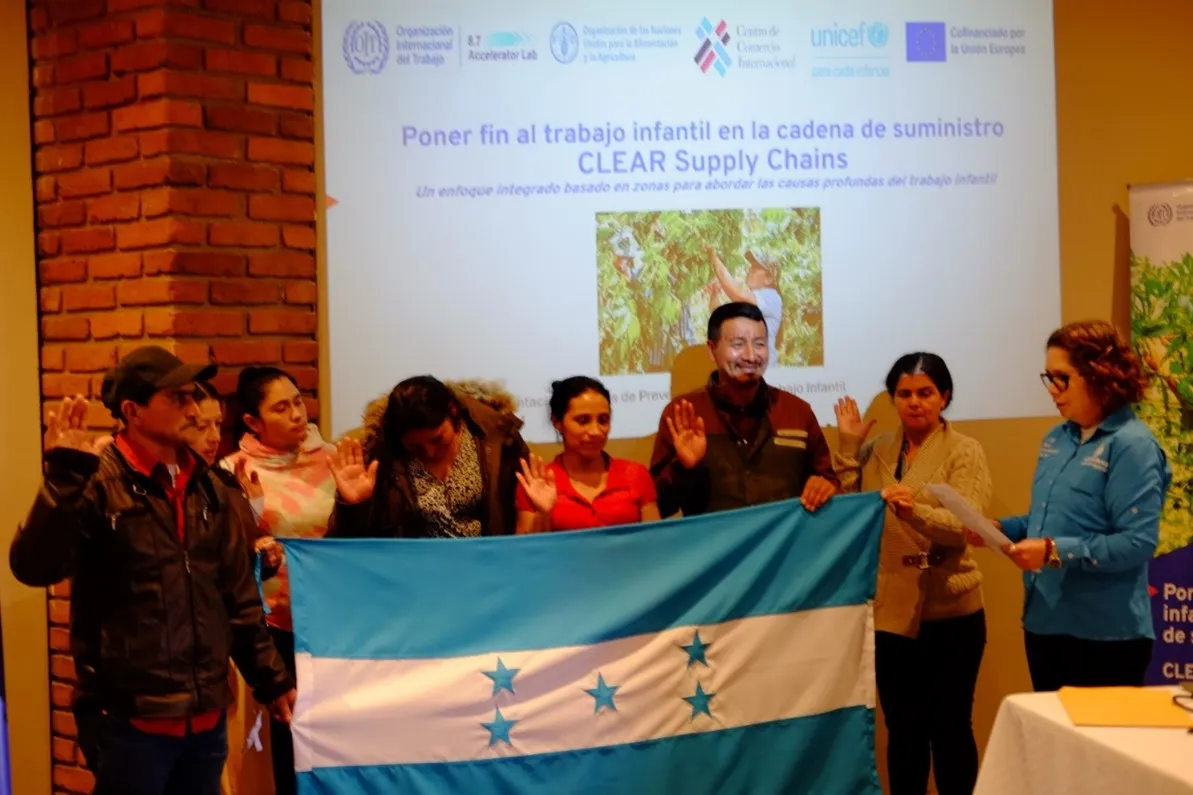 Community leaders from the Panila community are sworn in to join the CPCTI San Juan, 2024.