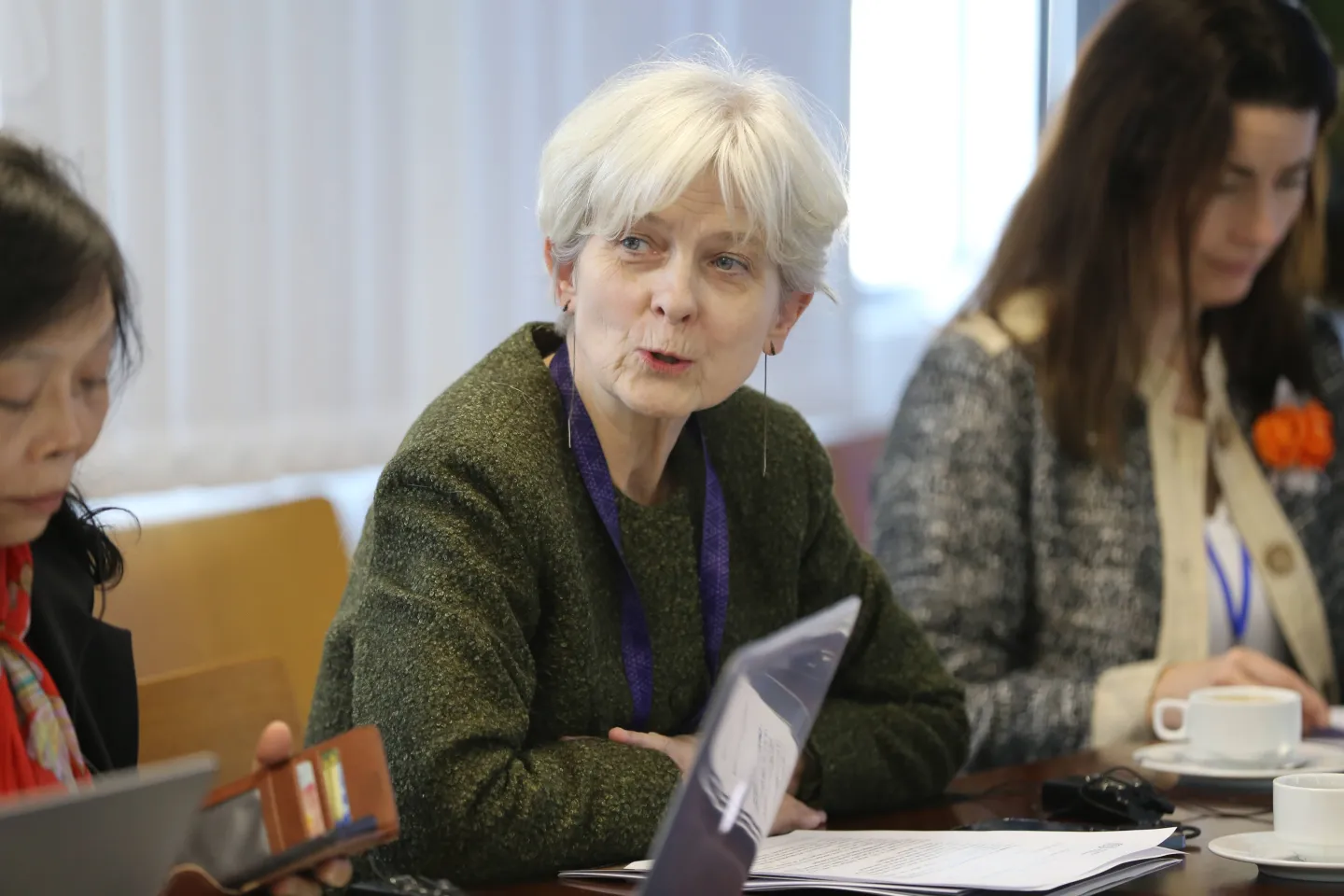 Bà Ingrid Christensen, Giám đốc Quốc gia ILO tại Việt Nam nhấn mạnh tầm quan trọng của đối thoại xã hội trong  tiến trình phát triển toàn diện.