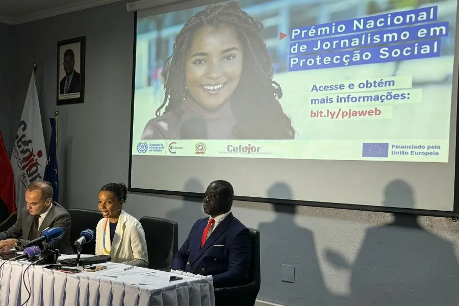 Lançamento do Prémio de Jornalismo em Protecção Social Angola